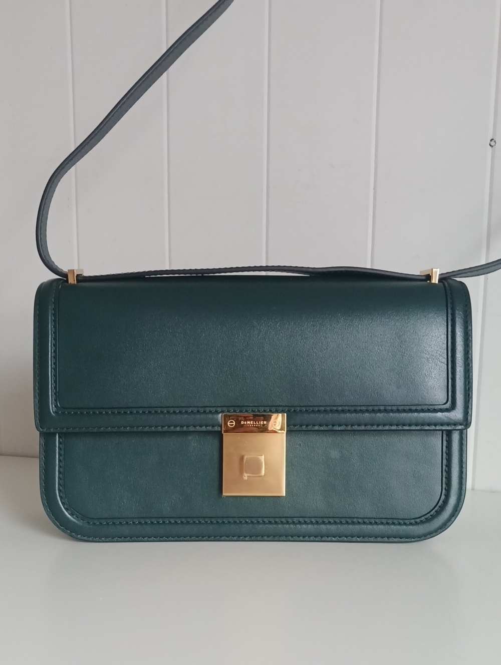 DEMELLIER PARIS SHOULDER BAG GREEN